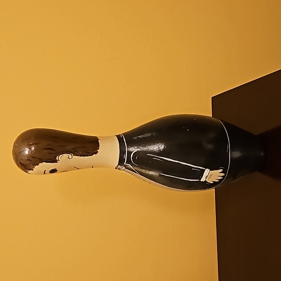 GROOM BOWLING PIN HAND PAINTED WEDDING - Picture 4 of 6